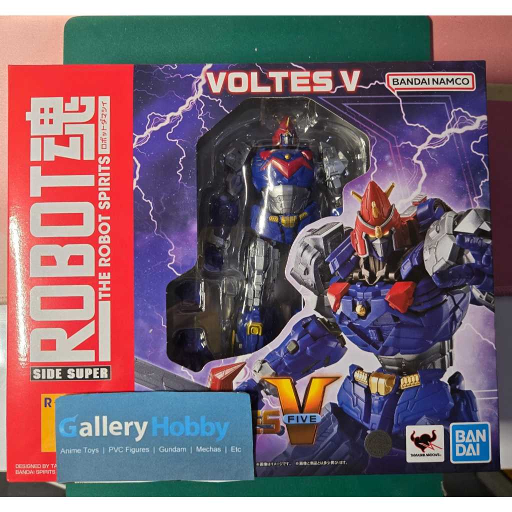 BANDAI ROBOT SPIRITS #331 [SIDE SUPER] VOLTES V FIVE 155mm Action Figure • ROBOT DAMASHII Voltus V :