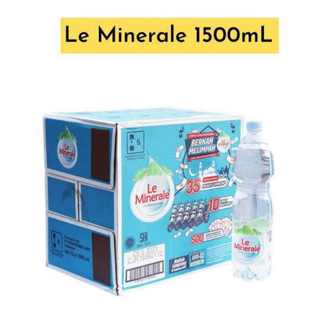 

TERMURAH!!!(1DUS)LE_MINERAL_ISI12PCS@1500ML