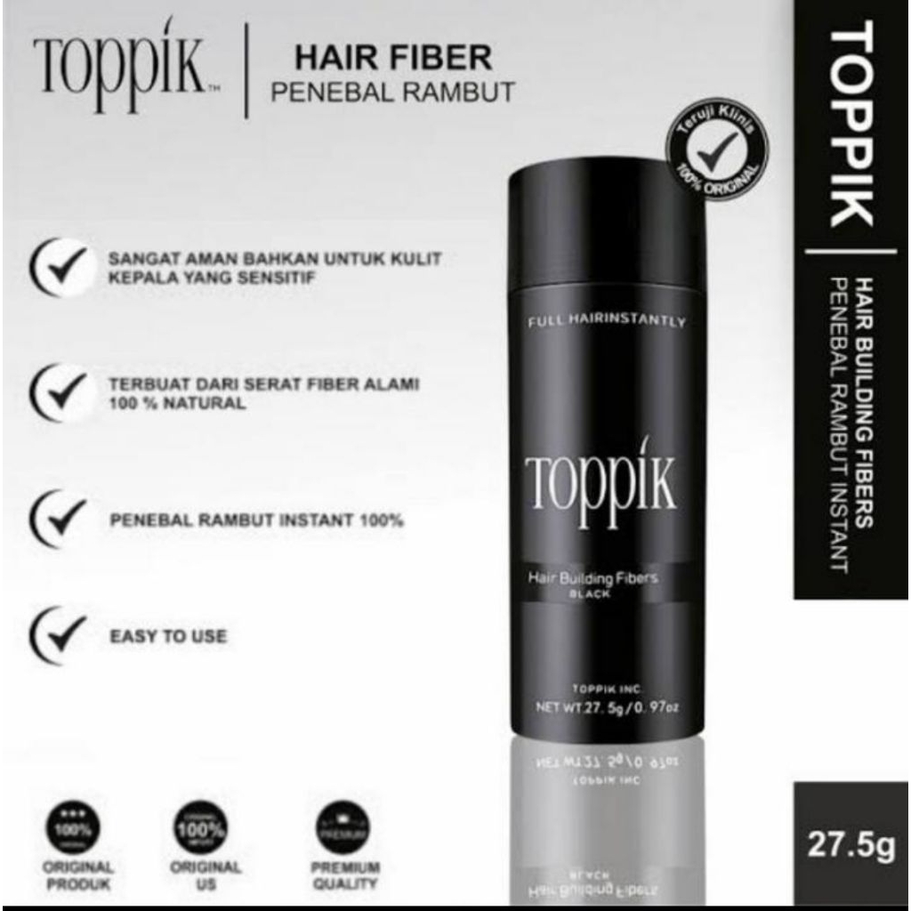 Semir Rambut Toppik Hair Fiber Penebal Rambut Instan Smir Penebal Rambut Toppik Penebal Rambut Peneb