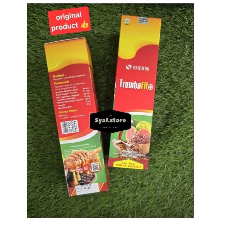 

MADU HERBAL SARI KURMA TROMBOFIT 470 GR HALAL UNTUK SAKIT DBD