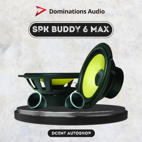 Speaker 2-Way Dominations BUDDY 6 Max - BUD 6 Max - 6.5 Inch - Speaker 2-Way Mobil - Audio Mobil - 1