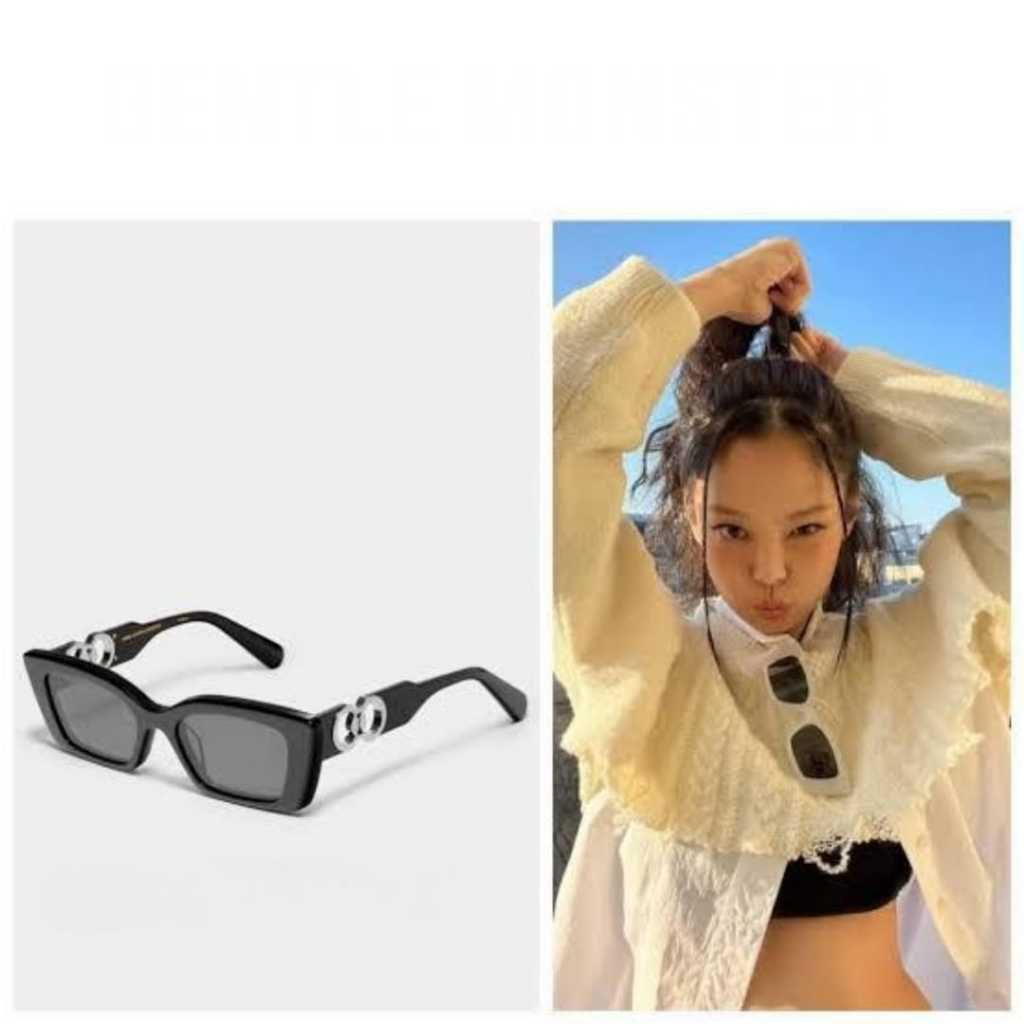 Kacamata Gaya Wanita Korean / Kacamata Hitam Wanita Fashion Hits GR-LCHE