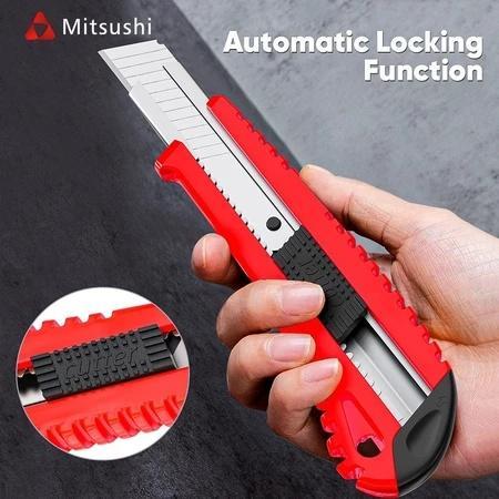 

Mitsushi Pisau Cutter Multifungsi Cutter Besar Pisau Cutter Stainless Tajam Pemotong Kertas Serbaguna Untuk Alat Tulis Kantor Sekolah