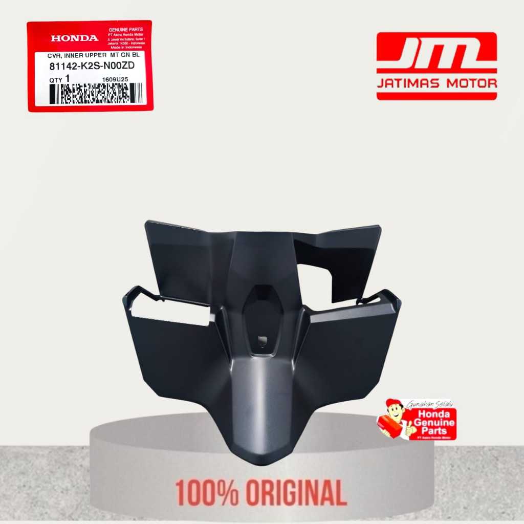81142-K2S-N00ZD Cover Inner Upper Hitam Doff Honda Vario 160 K2S