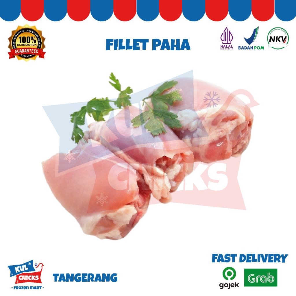 

Paha Boneless (Fillet) Ayam Probiotik (1kg)