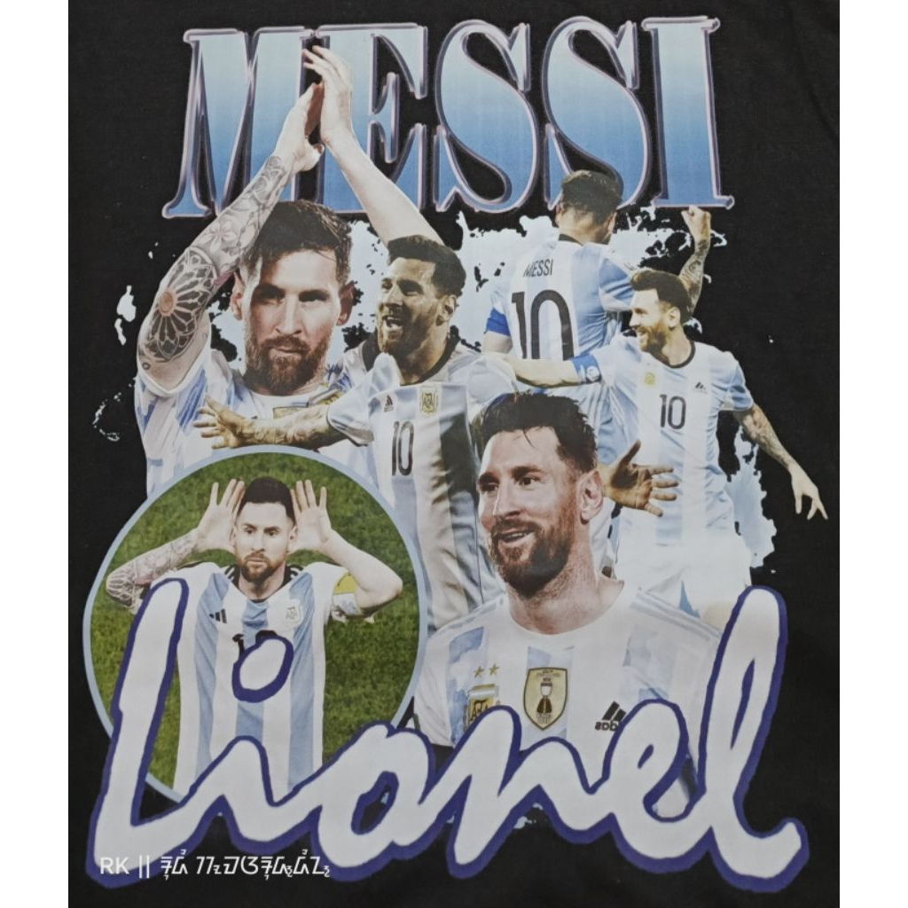 Kaos Lionel Messi Argentina (Size L)