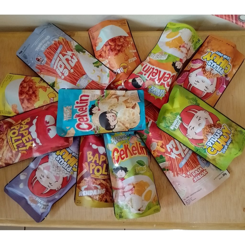 

Paket Bundling (12pcs) dari ''CEKELIN" dengan varian rasa GURIH