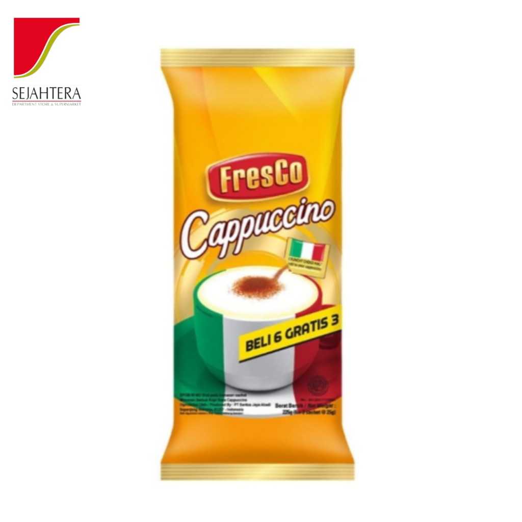 

Fresco Cappuccino 10 + 5 x 25 g / Fresco Cappuccino 1 BOX