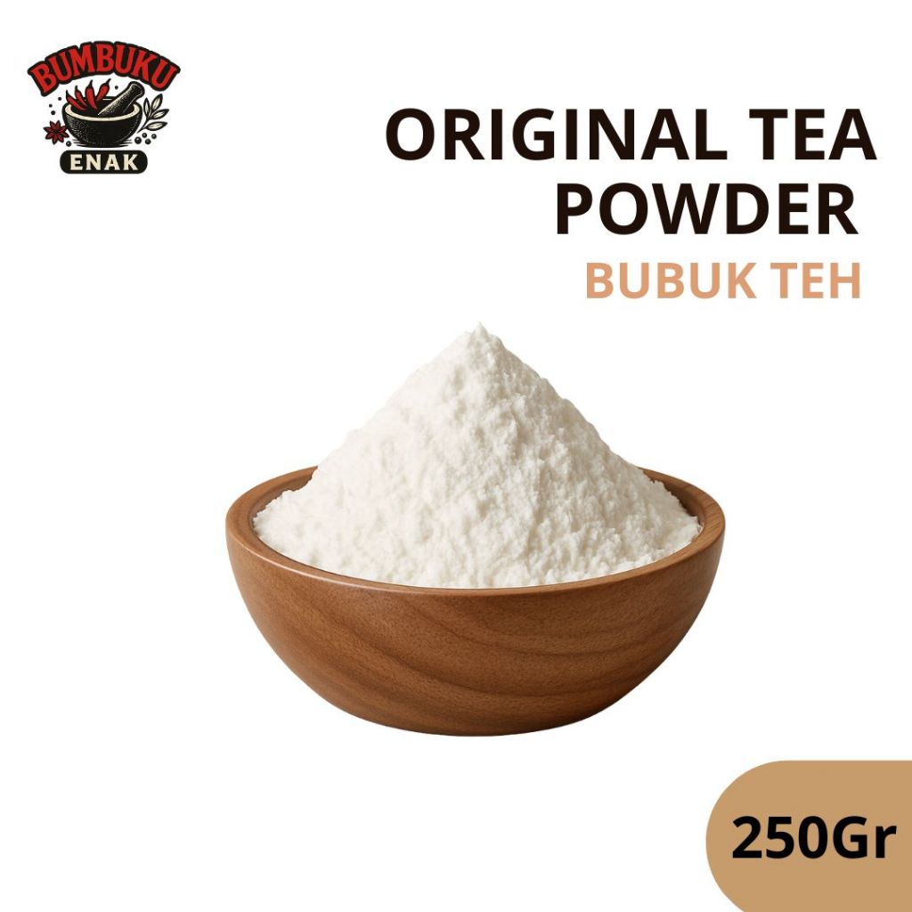 

Bumbu Tabur Rasa Teh Original – Non Gula | 250gr | Premium Tea Powder Cocok Untuk Miunuman Hangat
