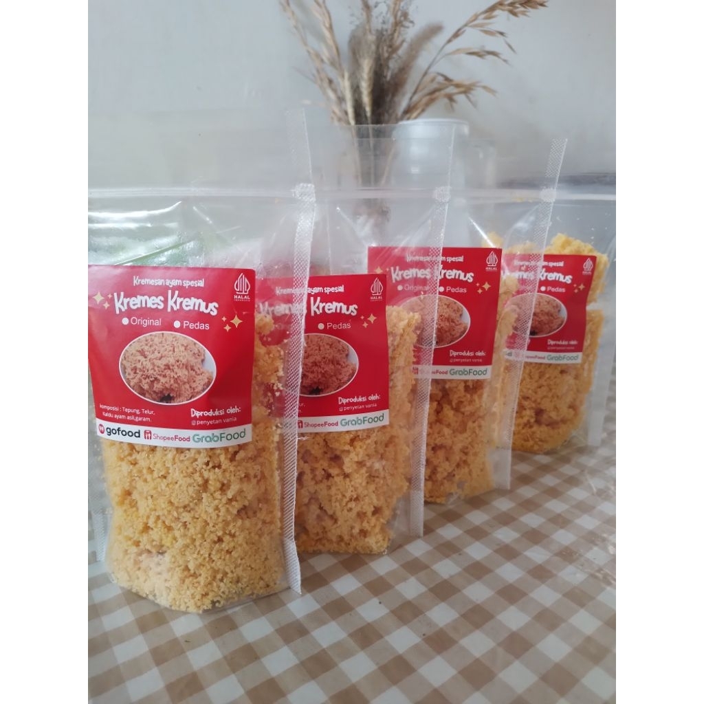 

Kremesan Ayam / Kremes Kremus 100gr