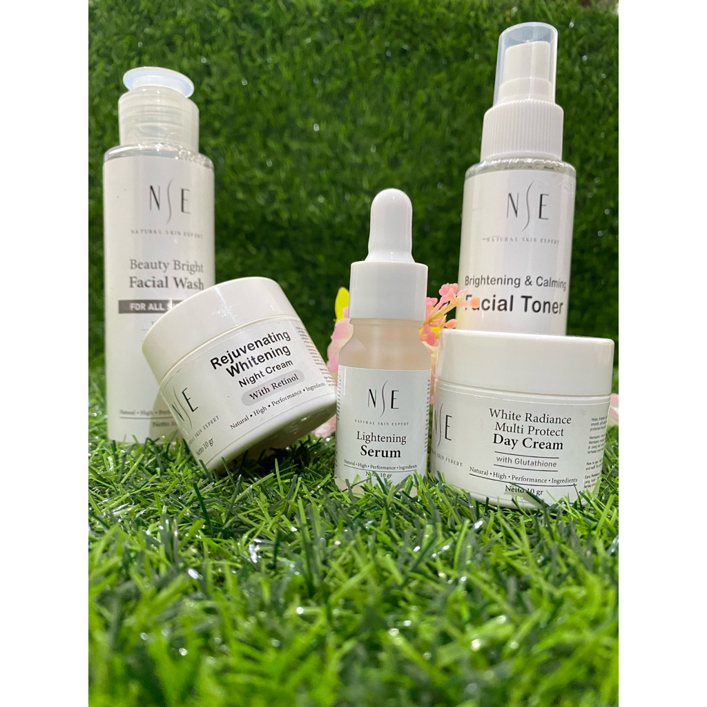 NATURAL SKIN EXPERT - Skincare Set Lengkap untuk Kulit Lembut, Cerah dan Lembab