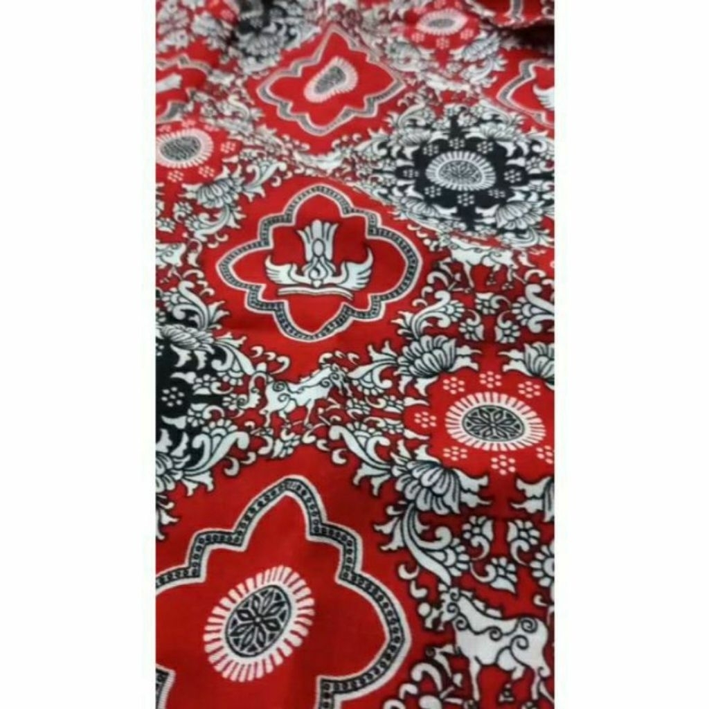 Kain Batik Seragam Sekolah Motif Tunas Harapan