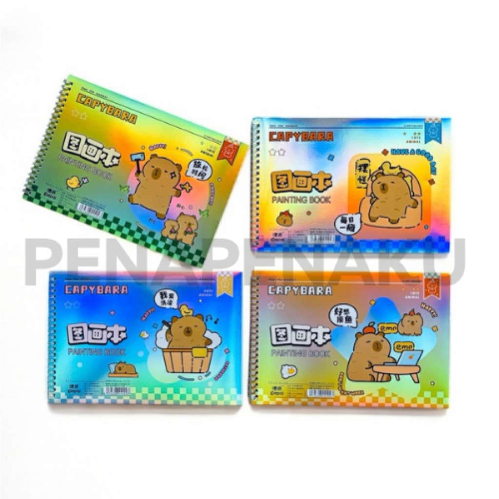 

SKETCHBOOK HOLOGRAM CAPY/ buku gambar/ buku sketsa B5