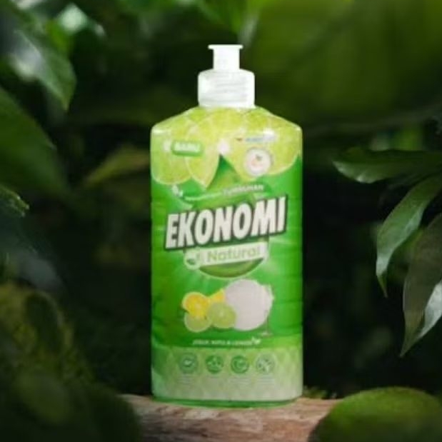 Ekonomi Cair Botol 650ml Sabun Cuci Piring Jeruk Nipis Lemon