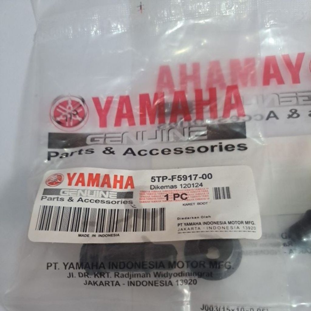 karet boot kaliper mx mio miosoul fino nmax aerox