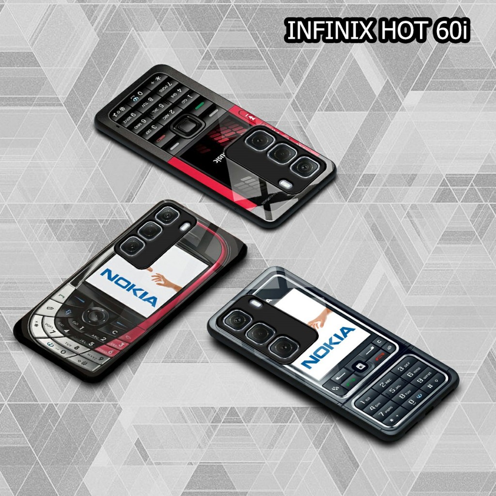 Softcase Kaca Kilau Infinix Hot 60i Terbaru 2025 [E1307] Casing Hp Infinix Hot 60i Hot 60 Hot 60 Pro