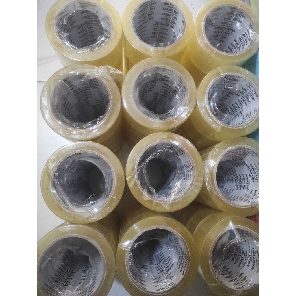 

lakban opp, lakban bening gazaly panjang 80M lebar 4,5CM dijamin full grosir