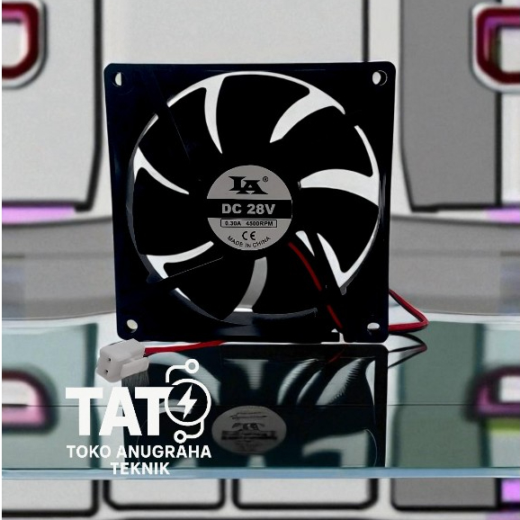 Kipas Pendingin 9cm 28V DC Mesin Las Lakoni TIG ARC Inverter