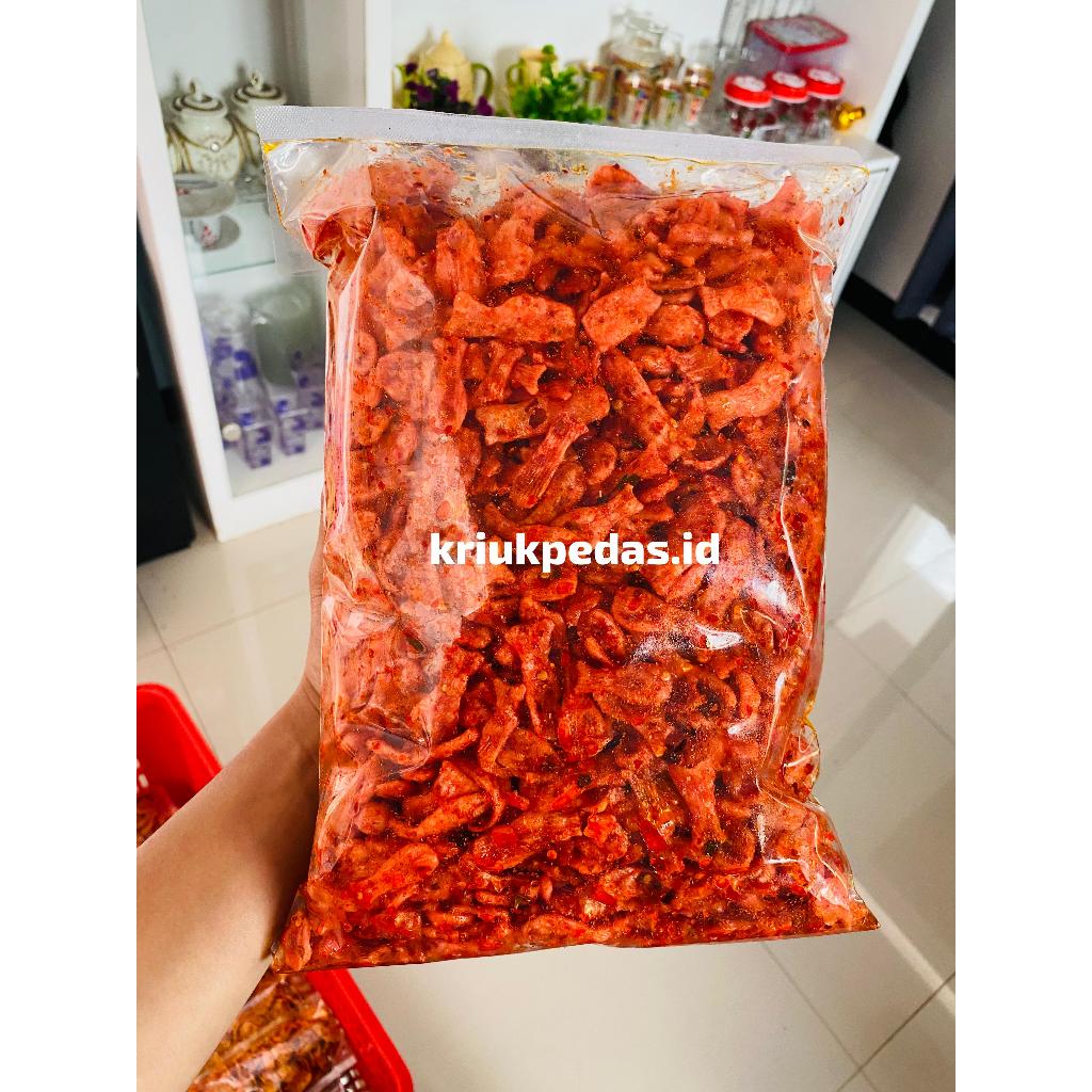 

seblak kerupuk ikan pedas daun jeruk 1kg 250gr 500gr 100gr