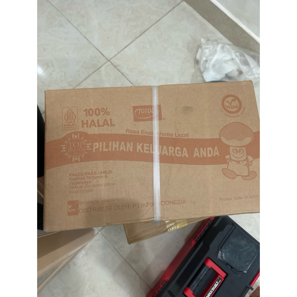 

Totole Kaldu Rasa Jamur 80 gr x 100 pak (1 dus)