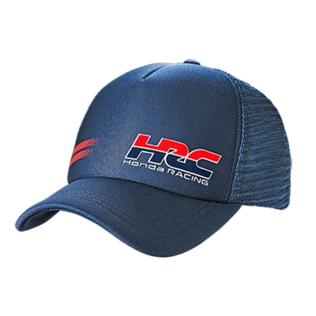 Topi HRC23 Sporty Navy Cap AHTP0004016 ORI HONDA 100% - TOPI HONDA HRC23