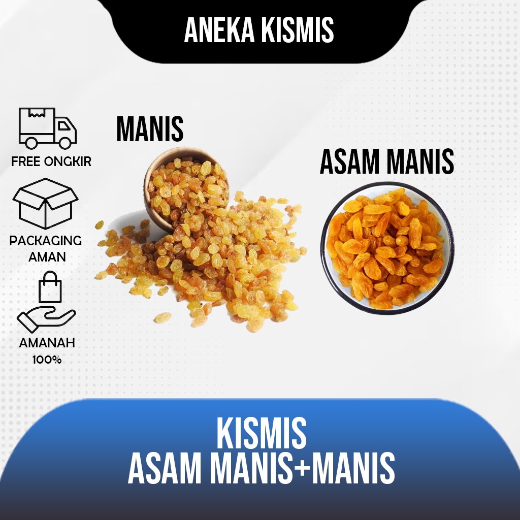 

Kismis Arab Golden Raisins 500 Gr Asam Manis Hitam Mix Simin Mutiara Premium Oleh Haji Dan Umroh