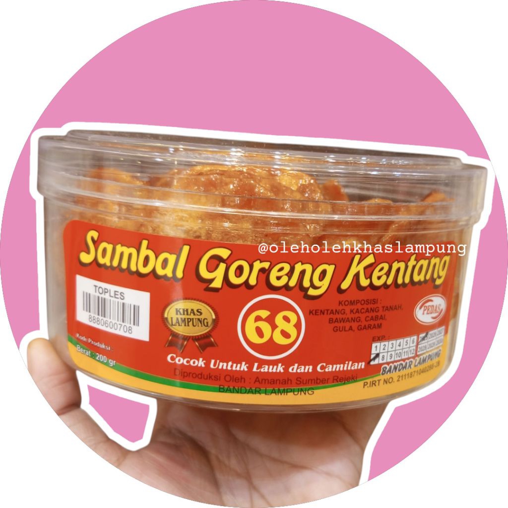 

SAMBAL GORENG KENTANG 68 KHAS LAMPUNG