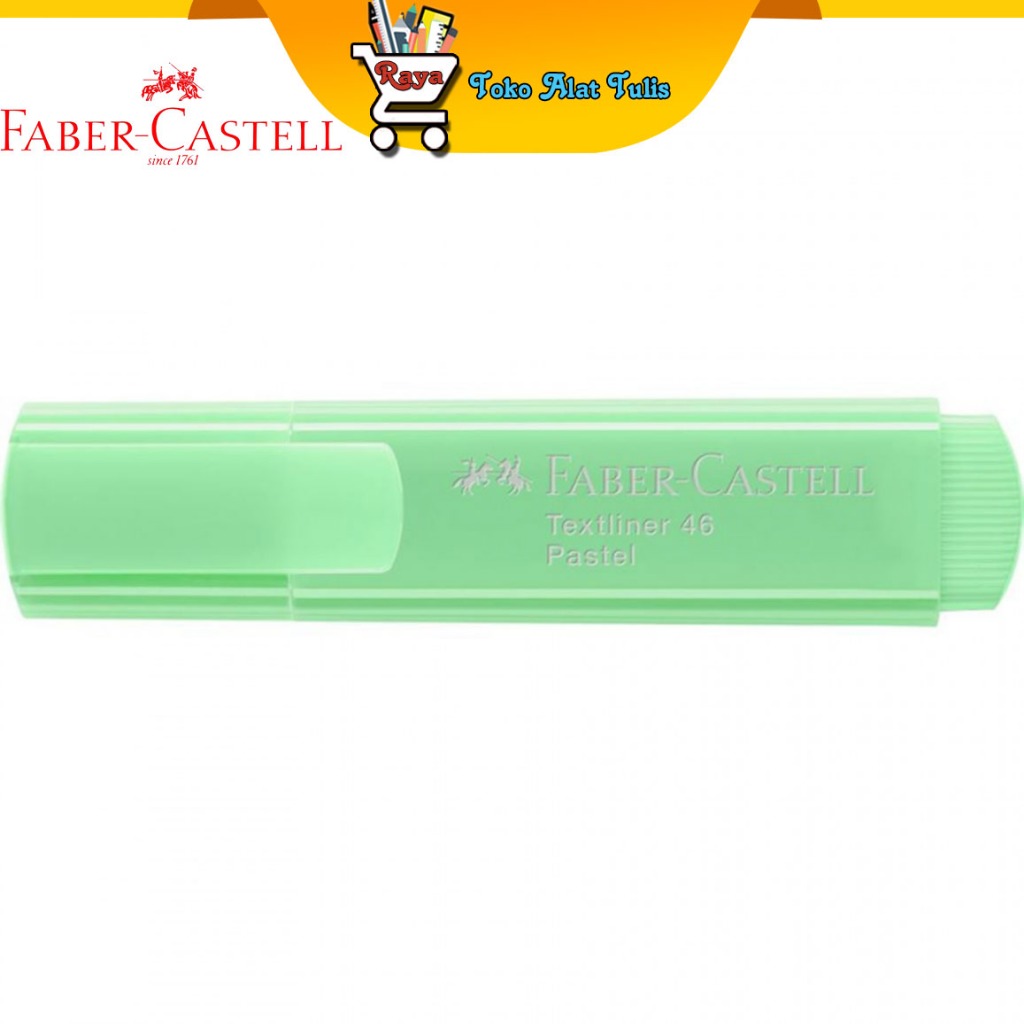 

Faber Castell Textliner 46 Pastel Light Green ink