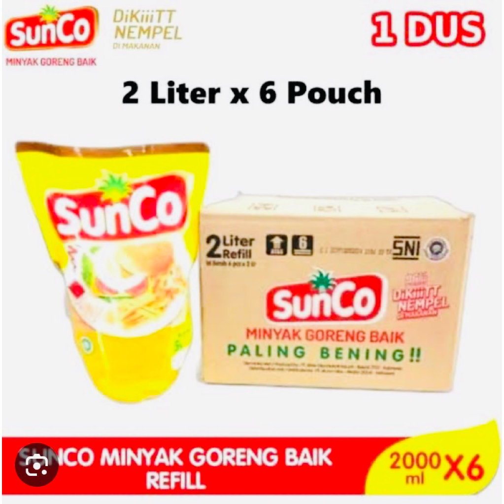 

Minya Goreng sunco 1 dus isi 6pouch