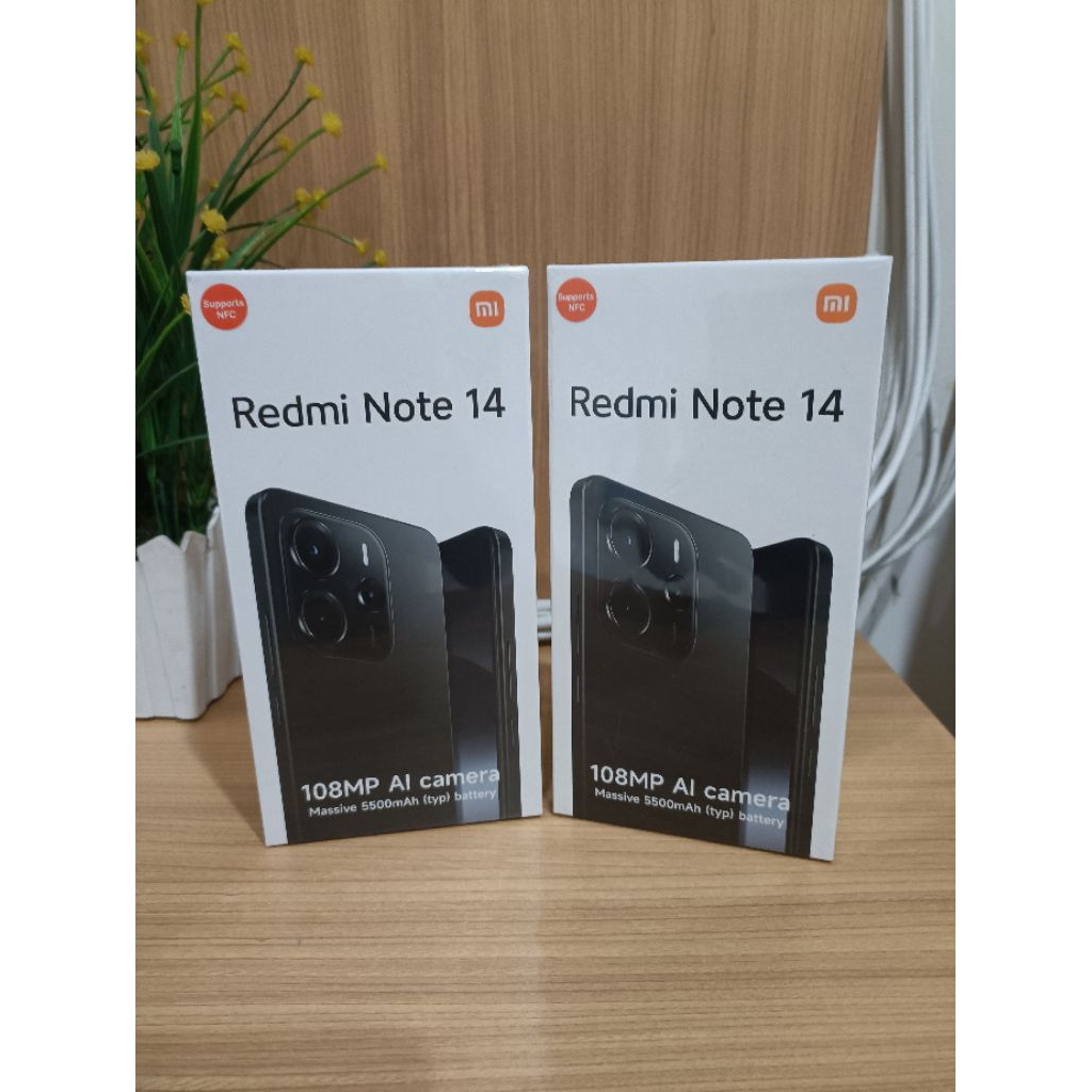 Xiaomi Note 14 4G 8 256 nfc Ram 8gb 256gb new garansi resmi