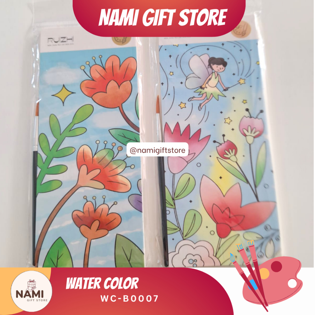 

[WC-B0007] Water Color Set Painting Mini For Kids