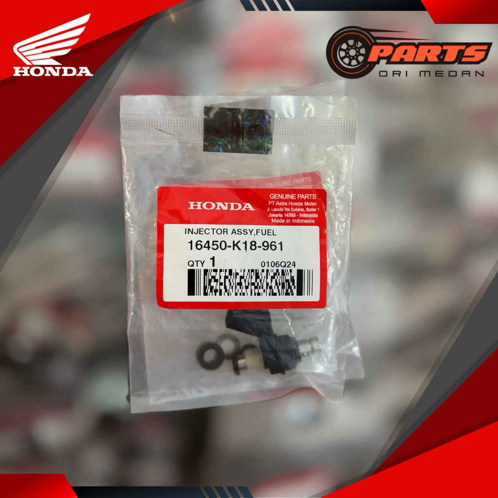 INJEKTOR ASSY (16450-K18-961)  INJECTOR ORI VARIO 125 ESP