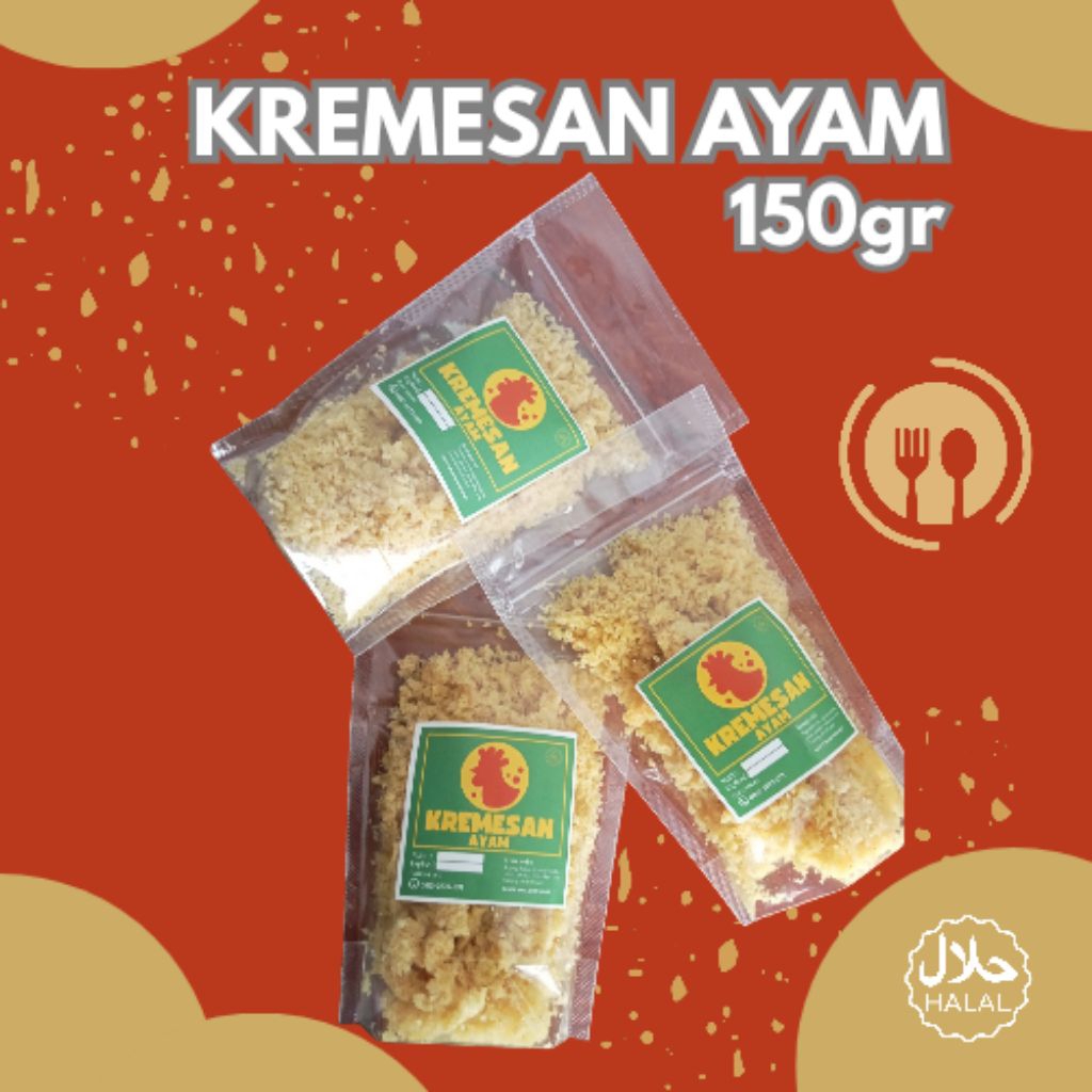 

(150gr) KREMESAN AYAM MAS HARI/KRIUK/LEZAT/KREMES