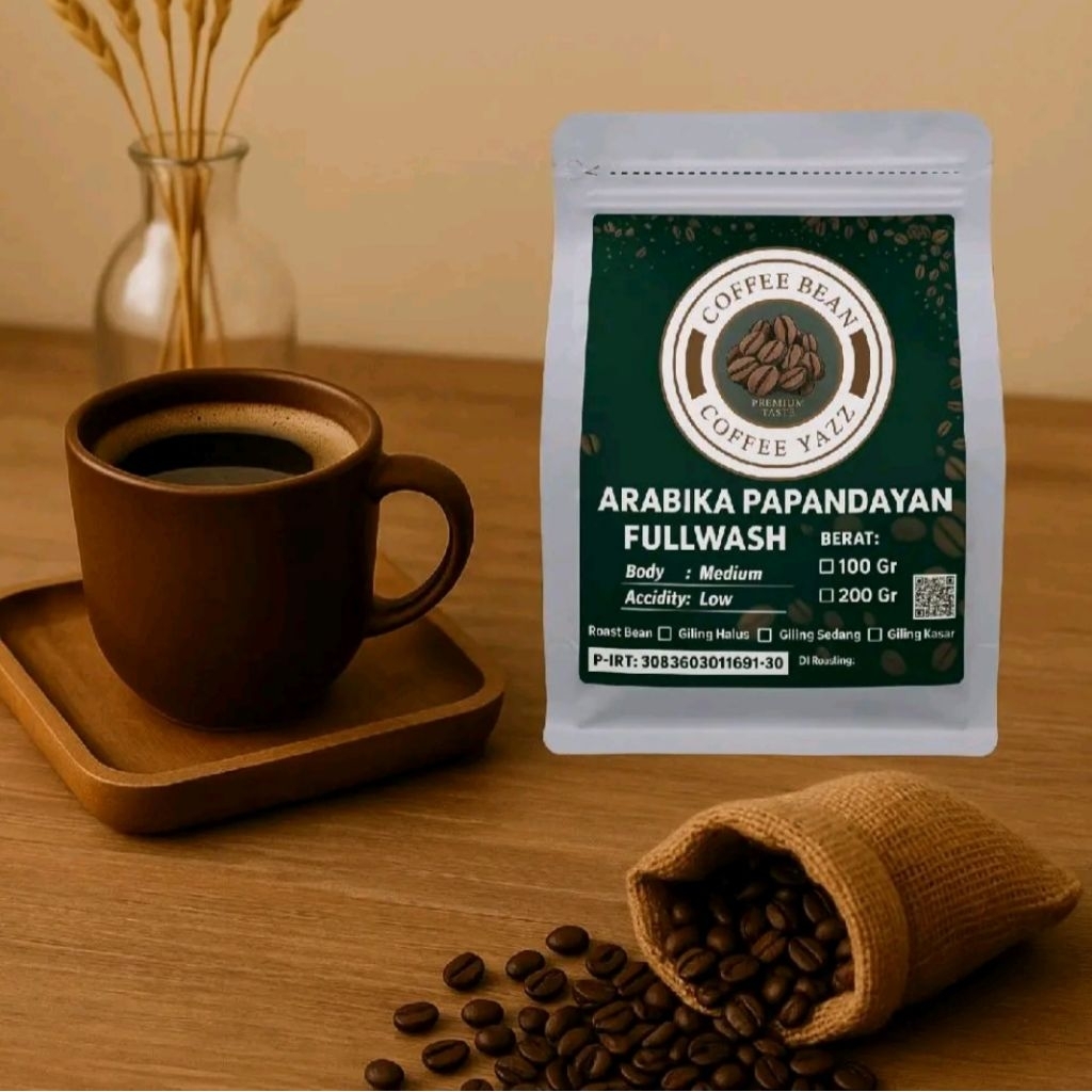 

Kopi Arabika FULLWASH Papandayan Garut | 100 Gram