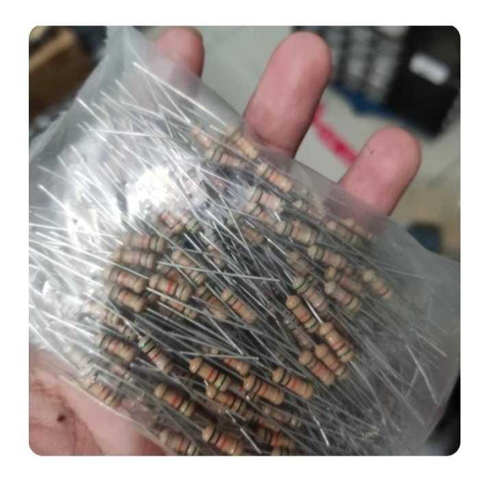 RH8196 resistor tahanan 1/2w 1/2 w setengah watt 0.5w 0.5 watt 51k 51 k japan by PCM LTC GLODOK