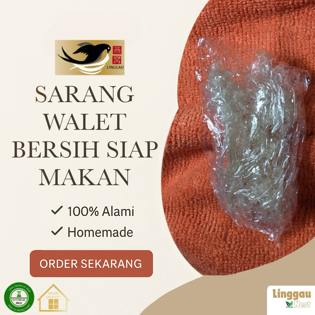 

SARANG WALET KERING SIAP MAKAN, 100% Ori Aman dikonsumsi