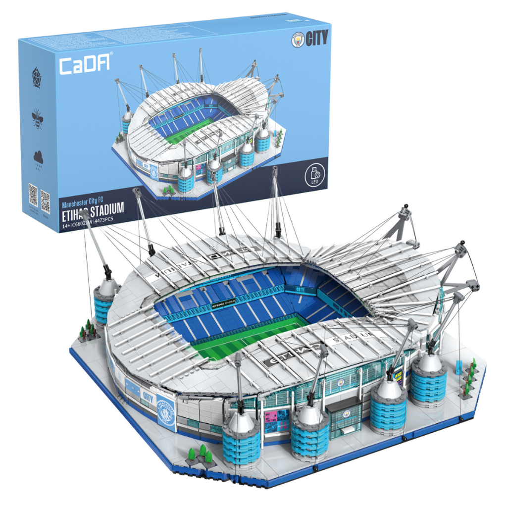 Double E CaDA Manchester City Stadium C66022W Building Block Toy And Hobby Collection