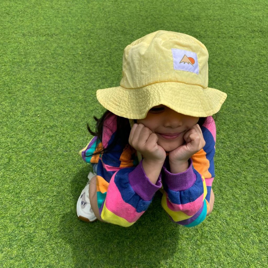 Little Wanderer - Gaharu Packable Bucket Hat - Bucket Hat Anak Bisa Dilipat