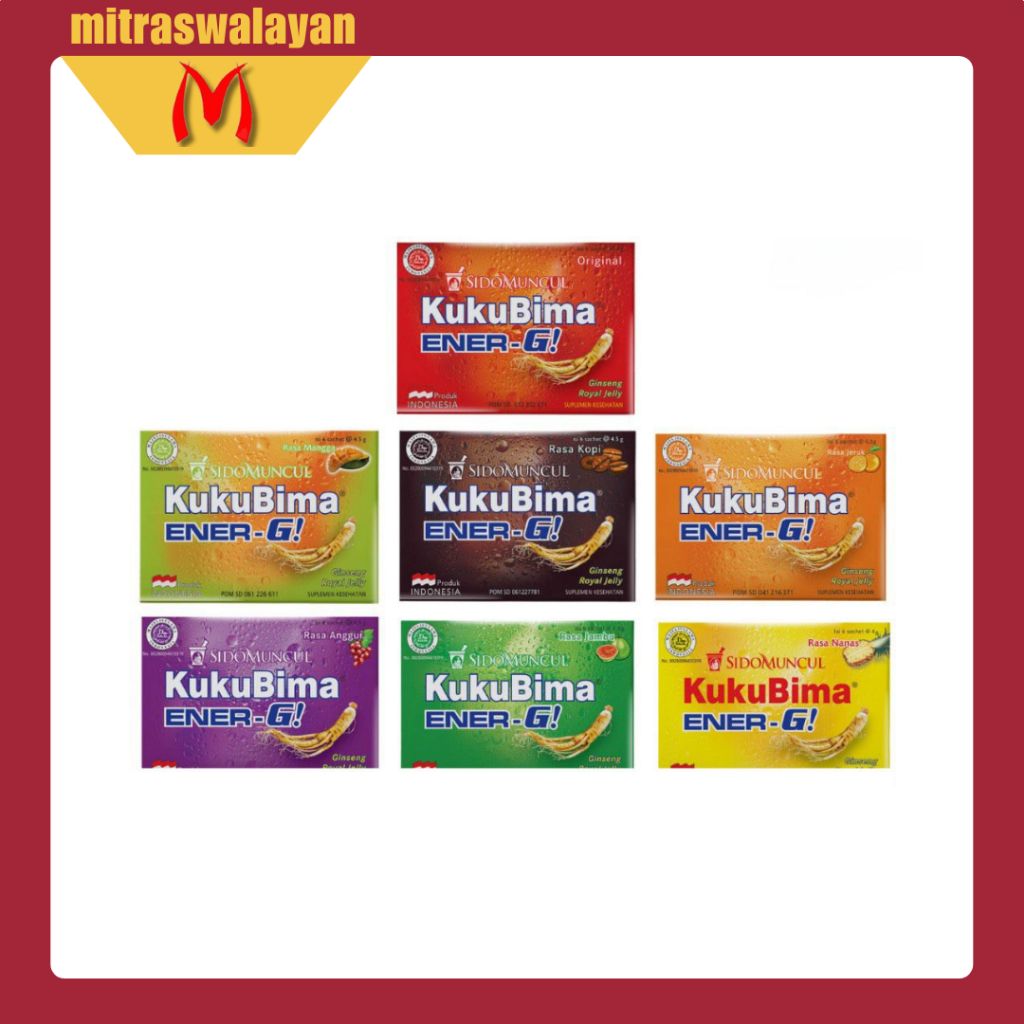 

KUKUBIMA ENER-G per box isi 6 sachet