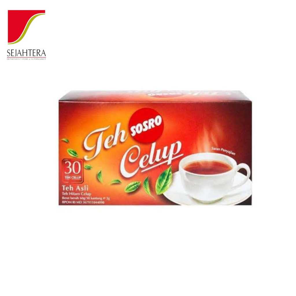 

SOSRO TEH CELUP BIASA MERAH 30s