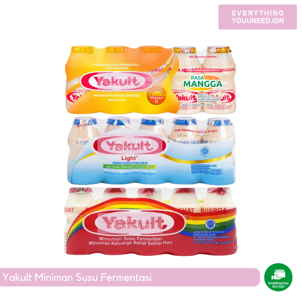 

Yakult Minuman Susu Fermentasi | Light 1 Pack