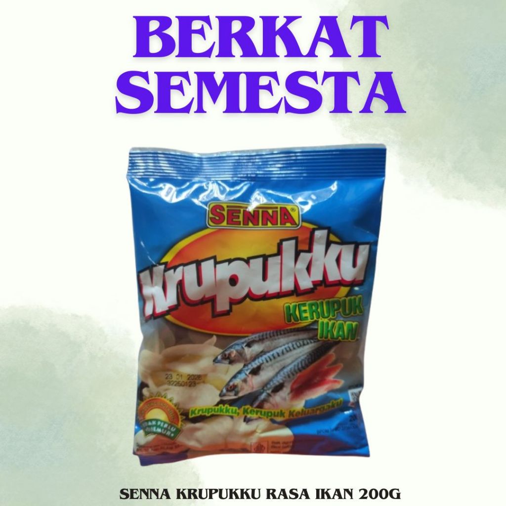 

SENNA KRUPUK RASA IKAN 200G