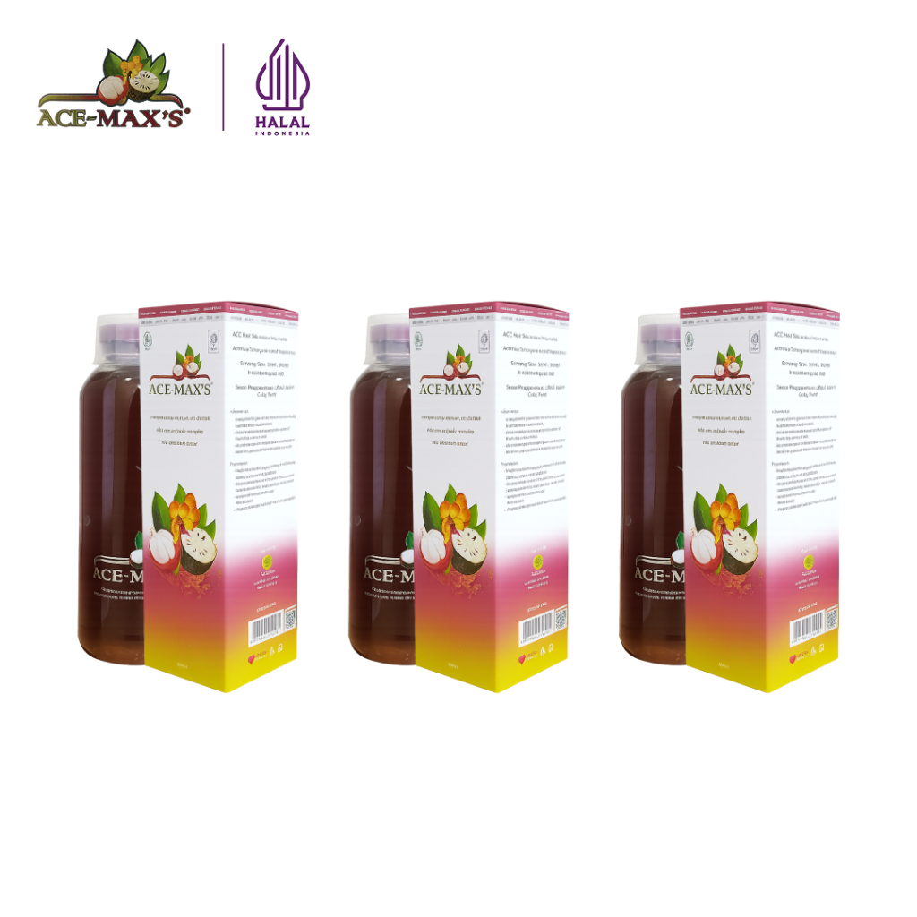 

Acemaxs Ekstrak Kulit manggis Dan Daun Sirsak 350ml (PAKET 3)