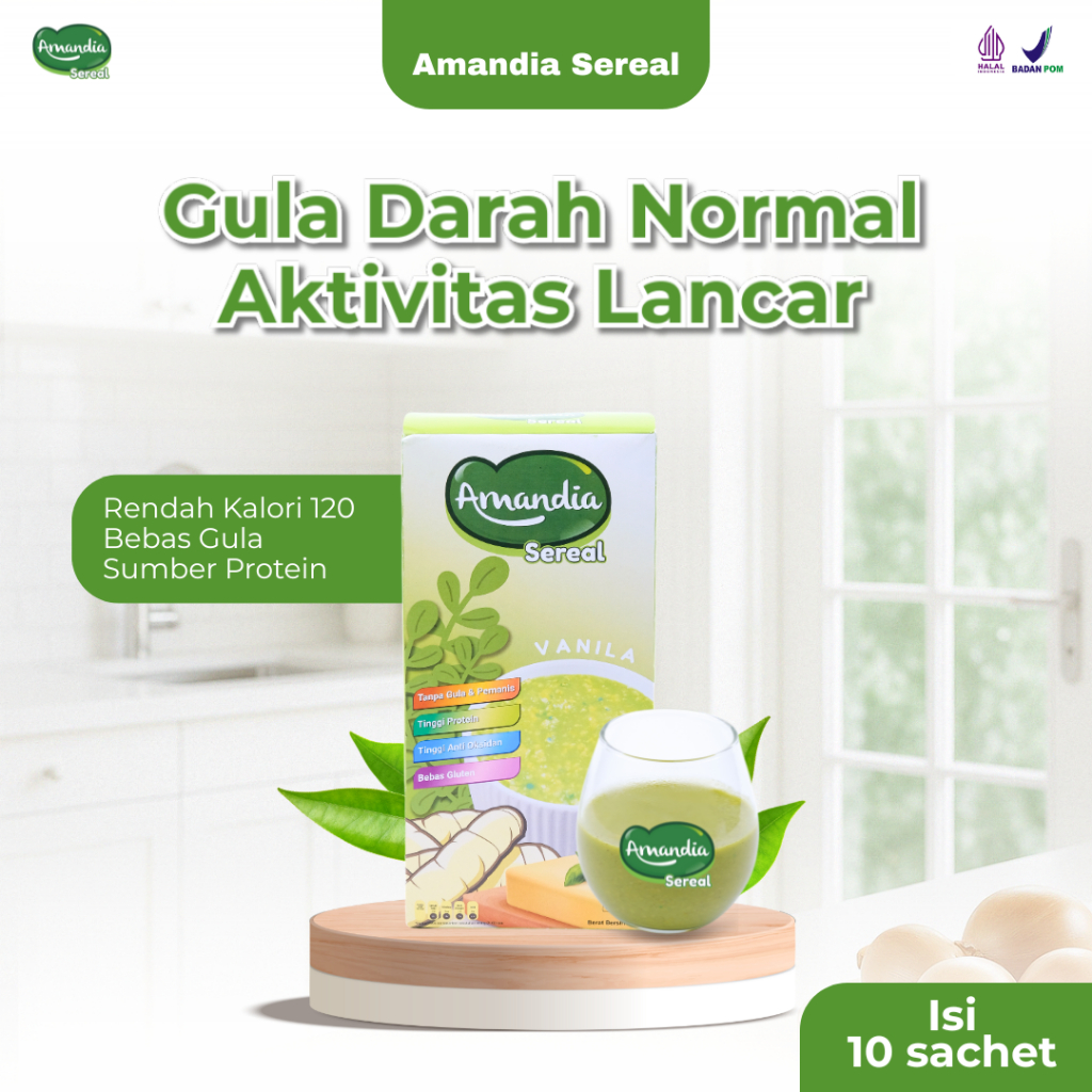

Sereal Amandia Solusi Tepat Jaga Kadar Gula Darah Tetap Normal