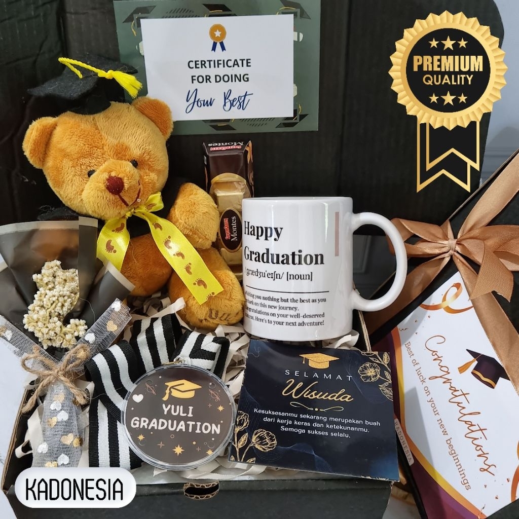 

Hadiah Kelulusan Kado Wisuda Graduation Gift / Hampers Wisuda Boneka