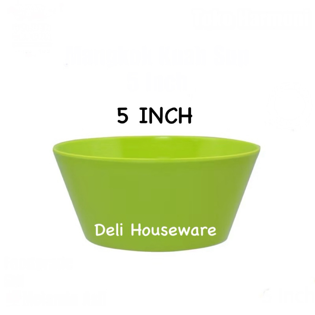 Mangkok Melamin 5 INCH / Kobokan / Mangkuk Soup Sop