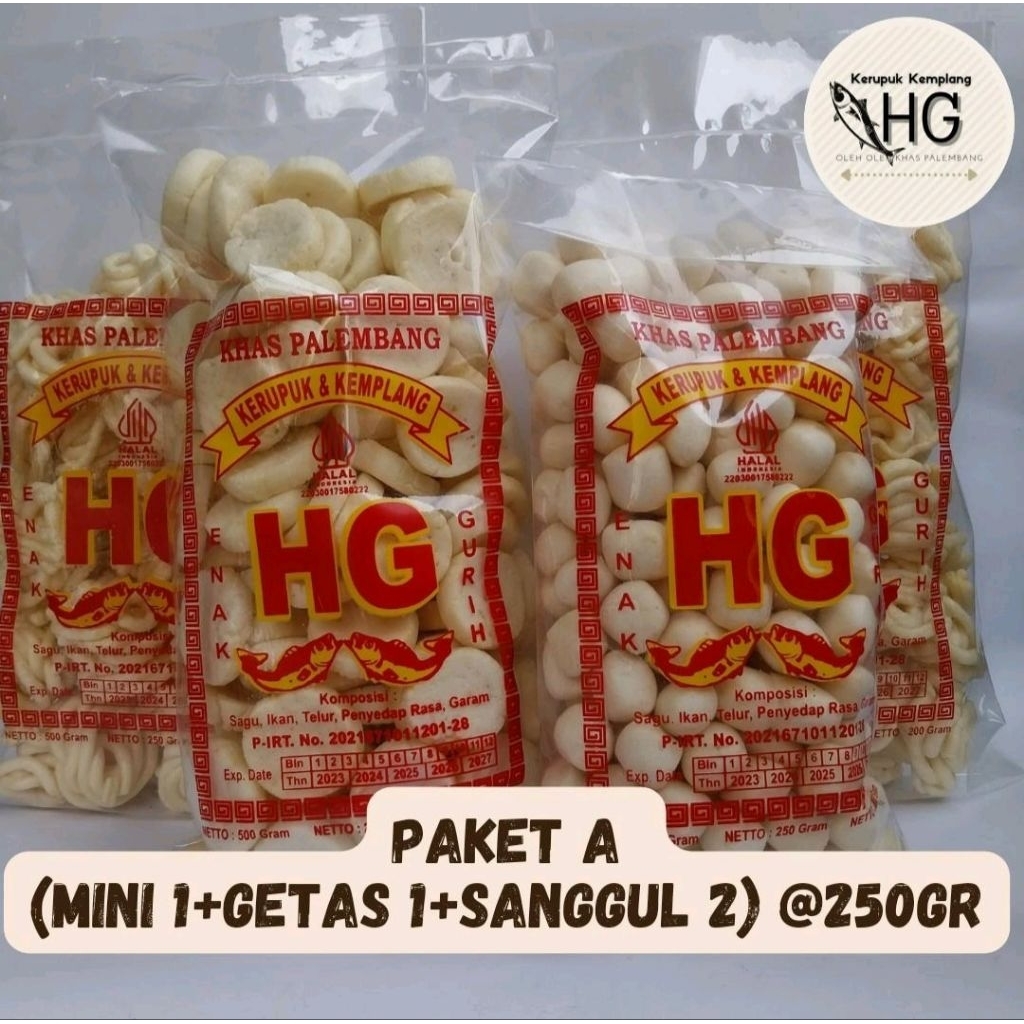 

PAKET HEMAT 4 BGKS(GETAS 1 SANGGUL 2 MINI 1)