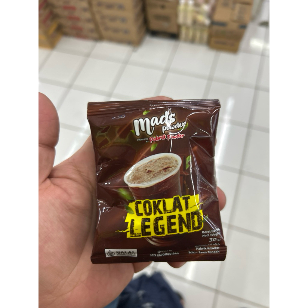 

Mads Coklat Legend 4x30gram