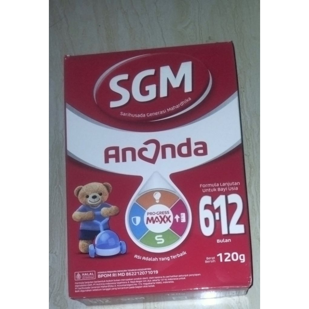 

SGM ananda 6-12 bulan 120gr - Ready stok