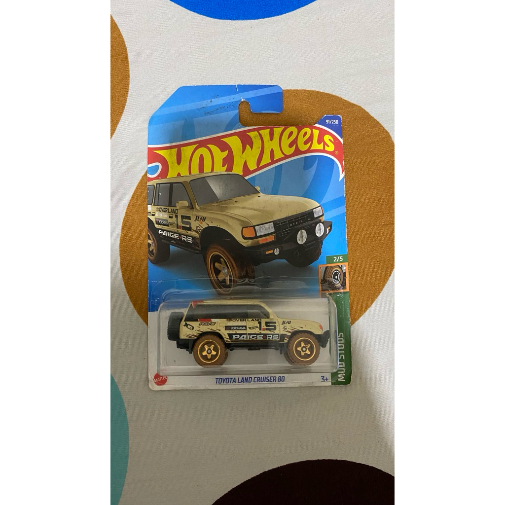 Hotwheels Toyota Land Cruiser 80